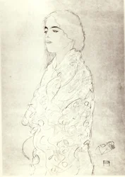 Stehende Bekleidete Dame, ca. 1916